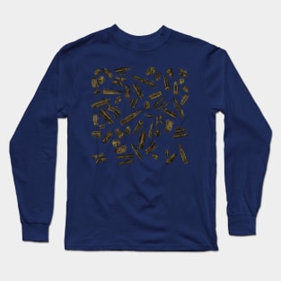 Bullet Pattern Long Sleeve T-Shirt